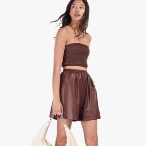 Staud Clark Short Brown